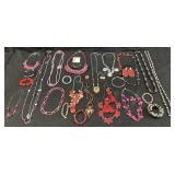 ASSORTED COSTUME JEWELRY, CHARMING CHARLIE, NAPIER