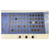 INDIAN HEAD CENT COLLECTION FROM 1864 TO 1909
