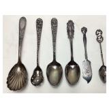(6) STERLING SILVER SPOONS, 133.9g TOTAL WEIGHT