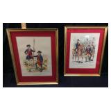 PAIR OF VTG. EUGENE LELIEPVRE PRINTS OF FRENCH &