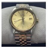 VTG. CYMA WATCH 14k BEZEL AND JUBILEE CENTER LINKS
