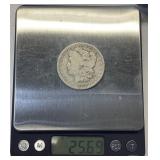 1880-O MORGAN SILVER DOLLAR