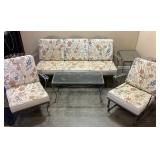 VTG. MEADOWCRAFT STYLE WROUGHT IRON PATIO SET