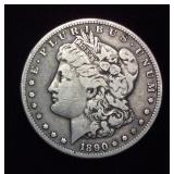 1890-CC CARSON CITY MORGAN SILVER DOLLAR