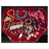 ASSORTED COSTUME JEWELRY