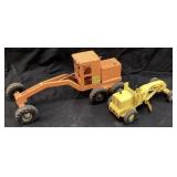 (2) 1960s TONKA PRESSED STEEL STATE HI-WAY DEPT