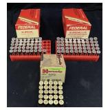 116 ROUNDS OF FEDERAL .38 CALIBER AMMO, JACKETED