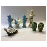 WHITE ROSE BY ANDREA, LENOX VASE, VINTAGE P