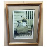 BOB TIMBERLAKE SIGNED #276/1000 WATERED FRAMED