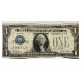 1928-A $1 DOLLAR SILVER CERTIFICATE (FUNNY BACK)