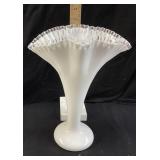 MID CENTURY 13in FENTON SILVER CREST PETTICOAT