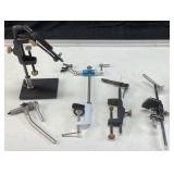 (5) ASSORTED FLY TYING VISES