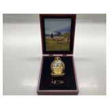 2) POCKET WATCHES, SATELLITE AND DUCKS