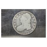 1833 CAPPED BUST HALF DOLLAR