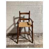 ANTIQUE LADDER BACK CHILD