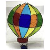 VALENTIEN STAINED GLASS HOT AIR BALLOON SUN