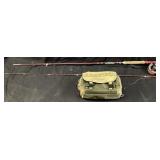 BERKLEY CHERRYWOOD C40 FLY ROD, GREYS GX500 REEL,