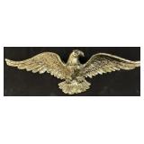 BRASS AMERICAN EAGLE WALL PLAQUE