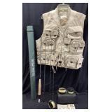 FLY FISHING COMBO REEL w EXTRA CARTRIDGES, WILD
