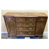 VTG. HENREDON 18th CENTURY PORTFOLIO WALNUT