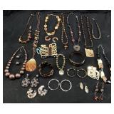 ASSORTED COSTUME JEWELRY, CHICO'S, NAPIER