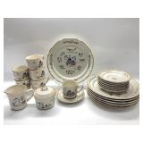 22 PIECE SET OF INTERNATIONAL HEARTLAND STONEWARE