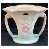 1940s HULL POTTERY DOGWOOD VASE, 6.5in H