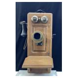 ANTIQUE WESTERN ELECTRIC WALL TELEPHONE MODEL 317