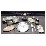 SHERIDAN, SHEFFIELD SILVERPLATE LOT