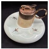 MID CENTURY EVANS FINE CHINA TABLETOP LIGHTER