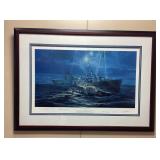 SIGNED FRAMED ROBERT TAYLOR LIMITED PRINT