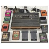 ATARI 2600 VIDEO COMPUTER SYSTEM, CONTROLLER,