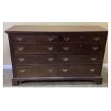 CRAFTIQUE SOLID MAHOGANY CHIPPENDALE STYLE DRESSER
