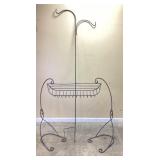 75 INCHES TALL DOUBLE SHEPHERDS HOOK, 2 IRON