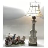 ANTIQUE GERMAN PORCELAIN THE PRINCE AND PRINCESS