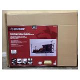 HUSKY BLACK ADJUSTABLE CEILING STORAGE RACK, NEW