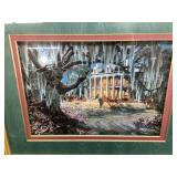 ROBERTA WESLEY MOONLIGHT & LACE FRAMED PRINT