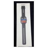 BLACK TOUCHSCREEN SMART SPORT WATCH, BLUE &