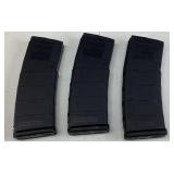 (3) MAGPUL PMAG30 AR/M4 MAGAZINES, 5.56x45