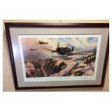 WW2 MILITARY PRINT BY NICOLAS TRUDGIANS ARTIST