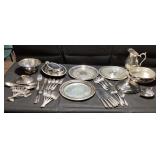 ROGERS BROTHERS SILVERPLATE LOT 50 pc FLATWARE AND