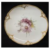 ANTIQUE KPM BERLIN HAND PAINTED FLORAL PORCELAIN