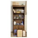 CABINET MIXED LOT SILVER PLATE, FENTON, FLOW