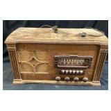 1930s-40s FIRESTONE AIR CHEF TABLETOP TUBE RADIO