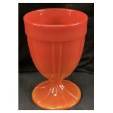 MCM AMBERINA GLASS PEDESTAL COMPOTE