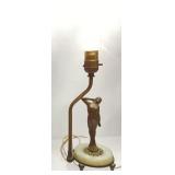 EARLY to MID 1900s ART DECO REMBRANDT BRASS LADY