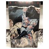 1988 BATMAN PORTFOLIO AND BATMAN THE CULT POSTER