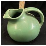 VTG. MID CENTURY TILT BALL PITCHER, MARKED USA