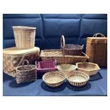 11 VINTAGE BASKETS