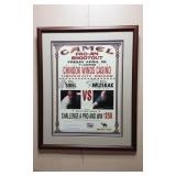 Autographed CAMEL Pro Am Pool Ad. RJ Reynolds